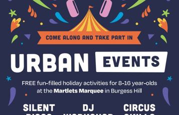 Half Term Fun with Urban Events in Burgess Hill (1)