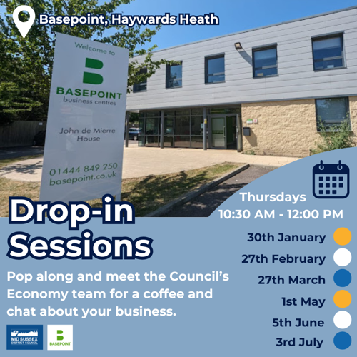 Drop-in Sessions Basepoint, Haywards Heath