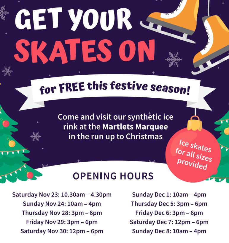 Get your skates on for the festive season!