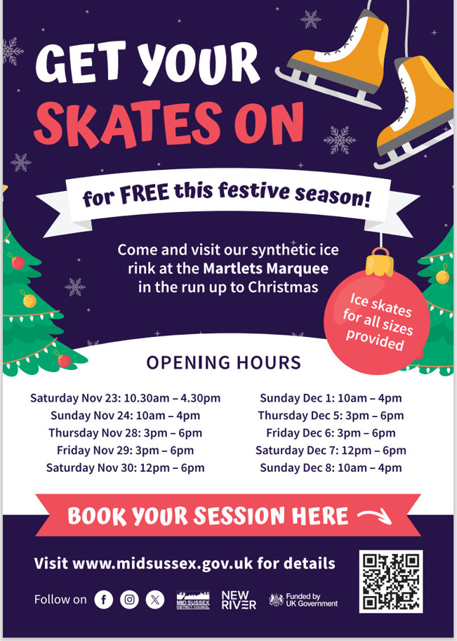 Get your skates on for the festive season!